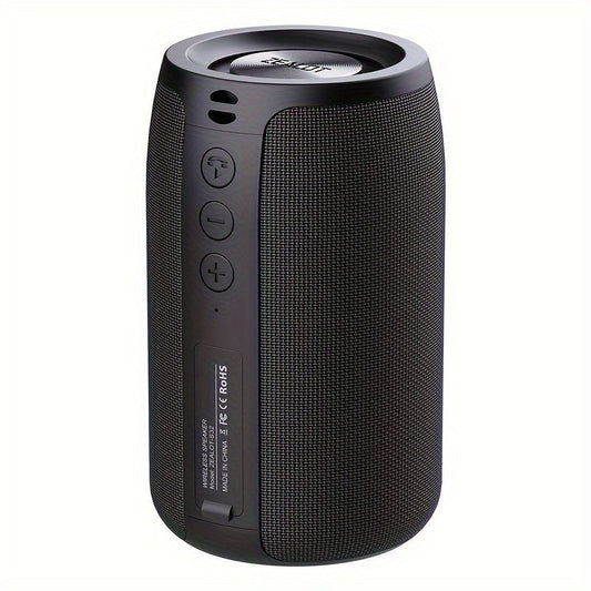 EALOT S32 Wireless Bluetooth Speaker Portable Speaker Powerful Bass TWS - Black - Size 001