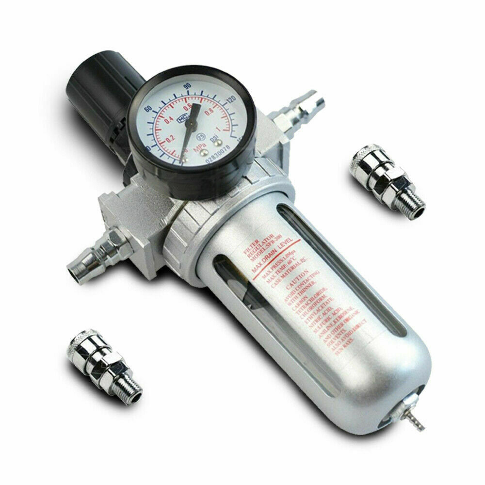 X-BULL Air Compressor Oil & Moisture Water Filter Regulator