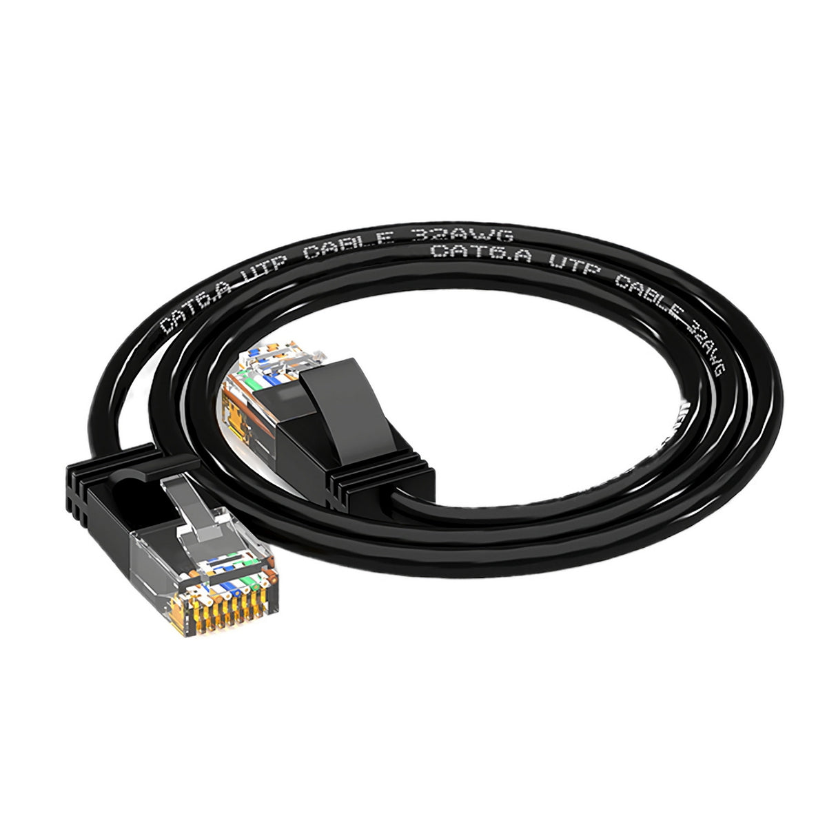 Simplecom CAE61H Ultra Slim Flexible Cat6A UTP Ethernet Cable 10Gbps 10M 3