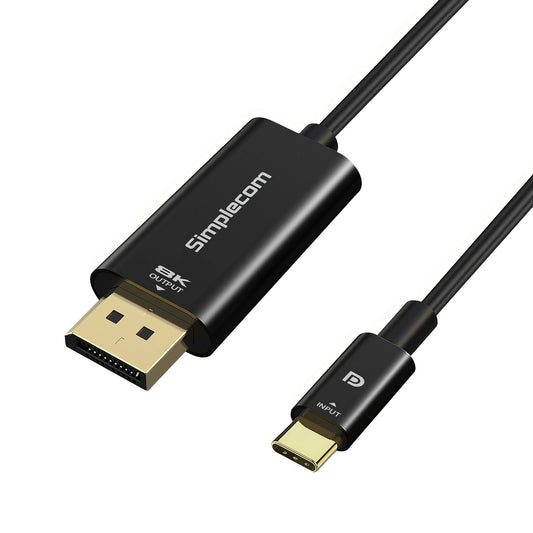 Simplecom USB-C to DisplayPort 1.4 Cable 8K@60Hz, 2m (DA323)