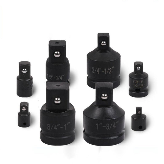 HORUSDY 8Pc Impact Socket Reducer Set Heavy Duty Adaptor For Ratchet Wrench