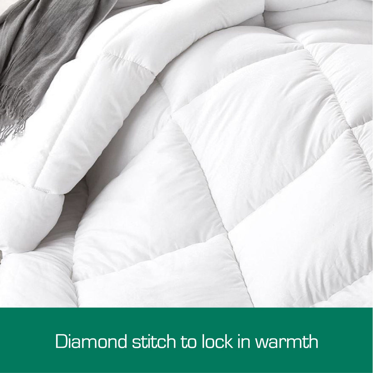 Woolcomfort Australian Made Merino Wool Quilt 700GSM, Single 3