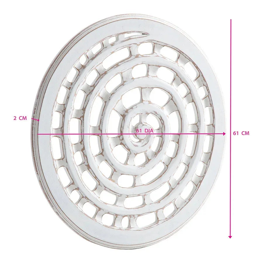 Round Tribal Round Wall Art 60cm