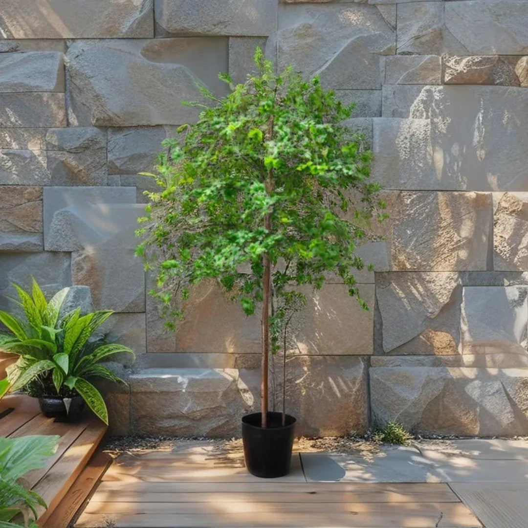 Potted Artificial Enkanthus Shrub 193cm