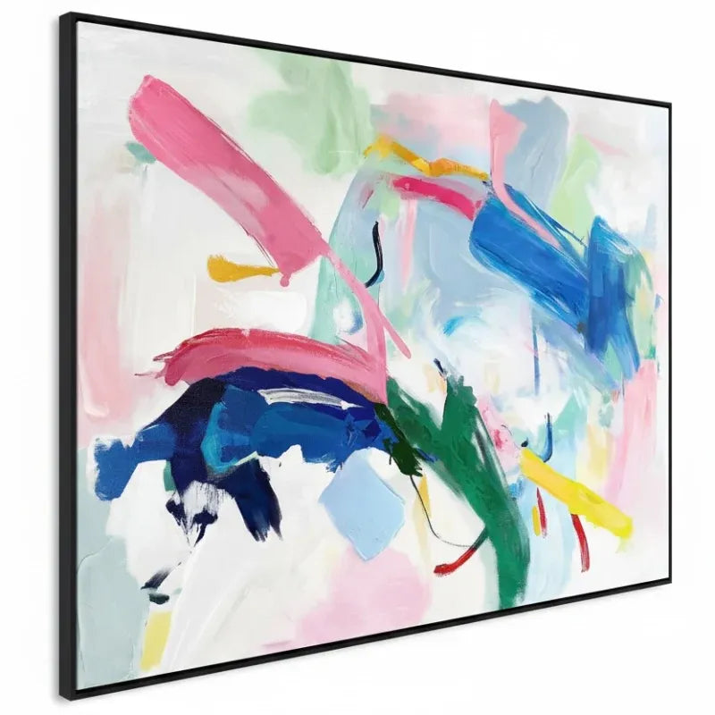 Too Much Fun Framed Artwork 120x80cm