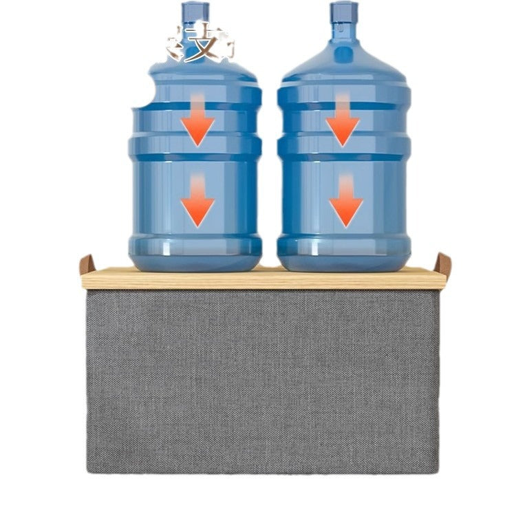 2-Pack Foldable Fabric Storage Bins, 26L Steel Frame with Handles, Grey 4