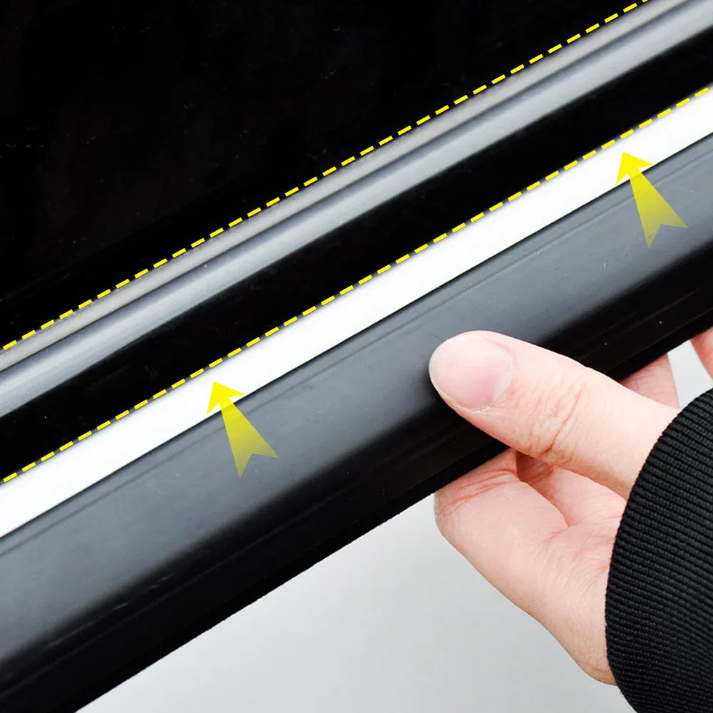 Outer Door Window Rubber Seals for Ford Ranger 2019-2023