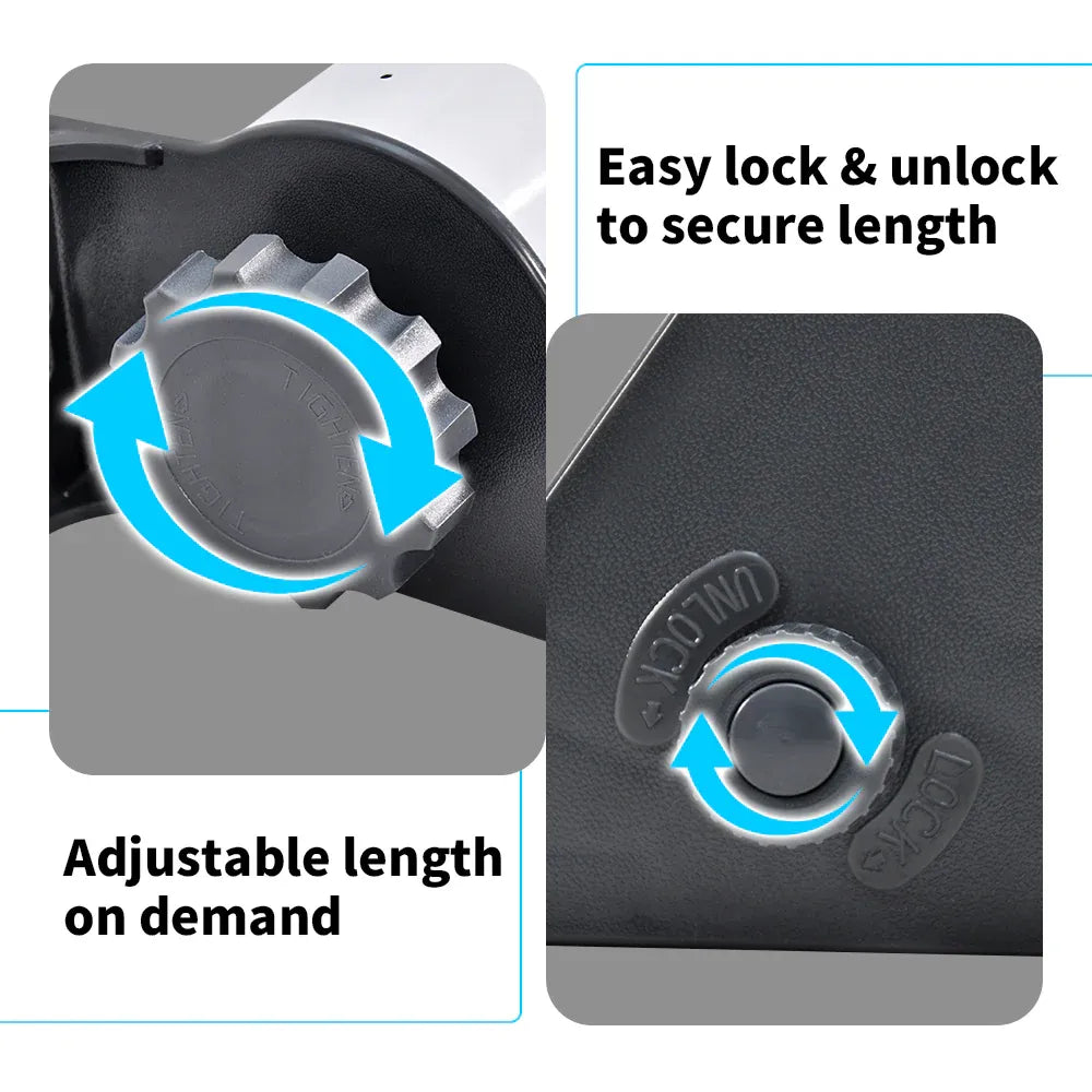 Alston 5-Line Retractable Clothesline 10m, Wall-Mounted