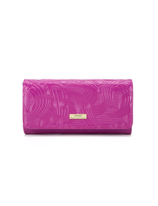 Amira Large Patent Leather Wallet with RFID (WSF4501-MAG)