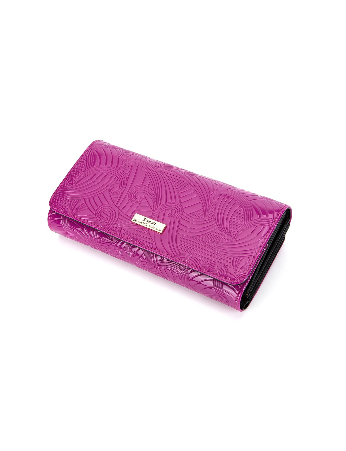 Amira Large Patent Leather Wallet with RFID (WSF4501-MAG)