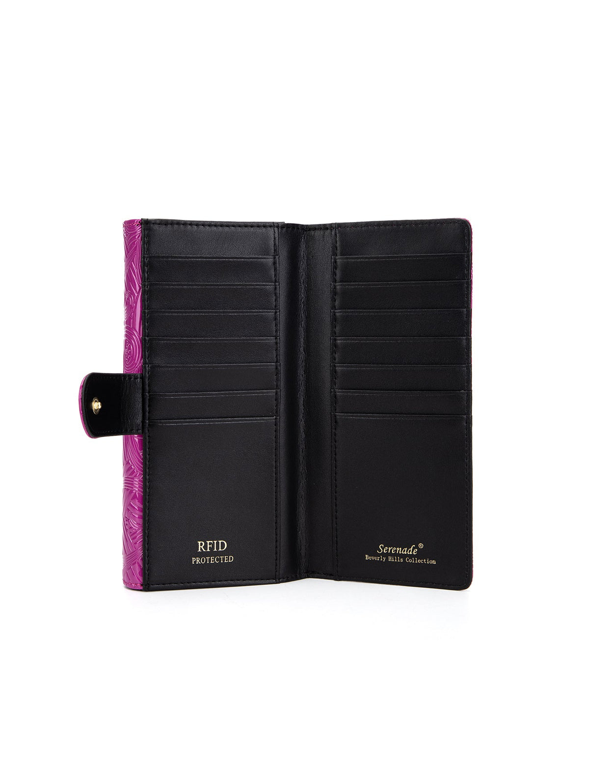 Amira Large Patent Leather Wallet with RFID (WSF4501-MAG)