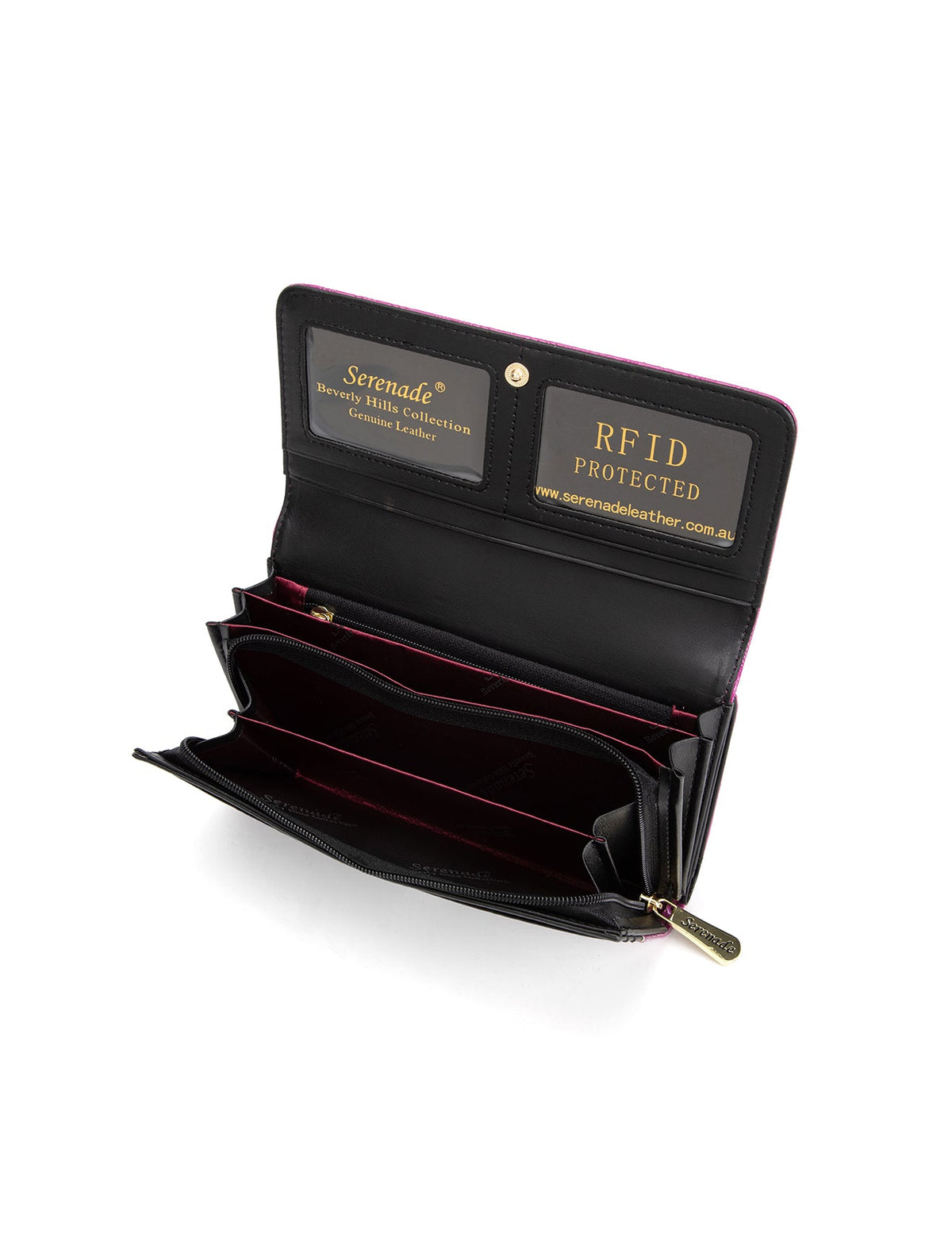 Amira Large Patent Leather Wallet with RFID (WSF4501-MAG)