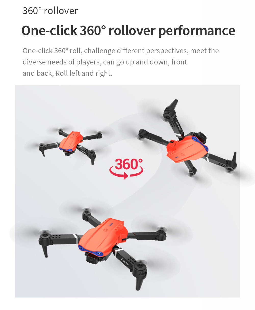 Smart Camera Drone, Real-time Image Transmission, One-click Touch And Landing Functions, Foldable, Remote-controlled