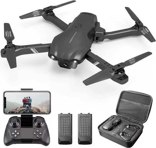 Drone with 6K HD Dual Camera WiFi FPV Camera Drone ,2 Battery.
