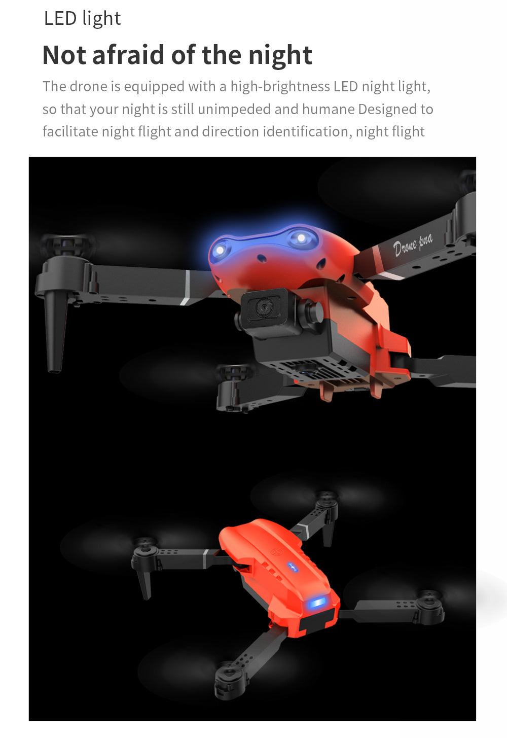 Smart Camera Drone, Real-time Image Transmission, One-click Touch And Landing Functions, Foldable, Remote-controlled